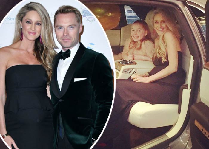 Ronan & Storm make family appearance on red carpet with growing bump