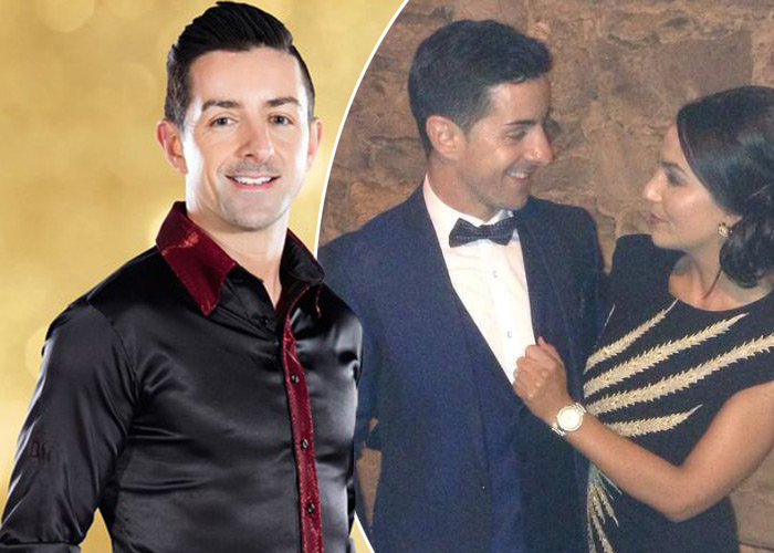 DWTS contestant Aidan O'Mahony shares first photo of newborn daughter Lucia