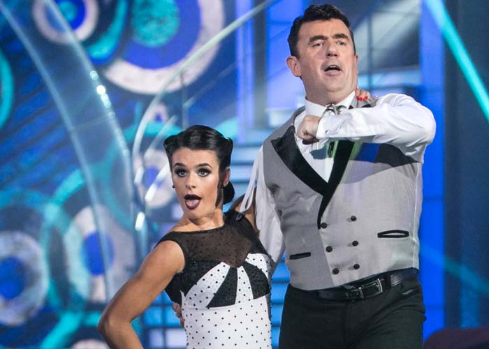 Dancing Dessie leaves Dancing with the Stars after an energetic Quarter Final