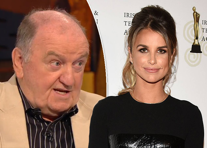 George Hook slams Vogue Williams on live TV: 'Nobody knows who you are'
