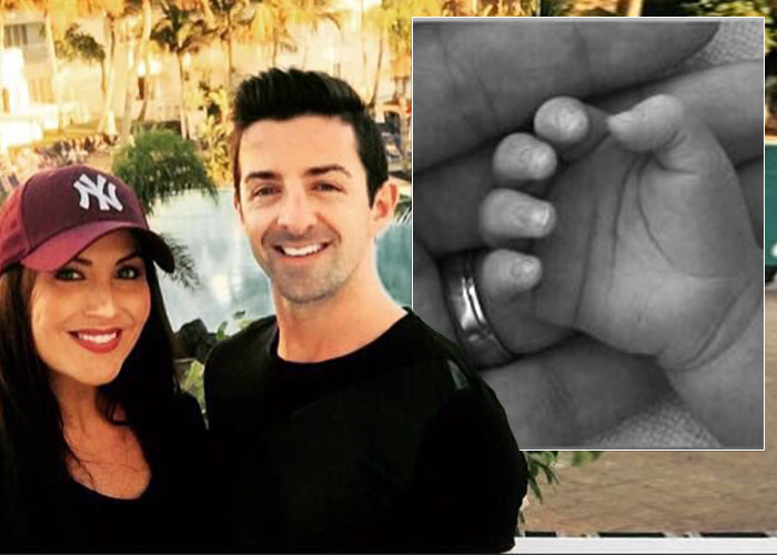 New dad Aidan O'Mahony gushes about 'perfect' daughter Lucia