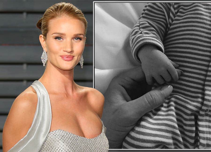 Congratulations! Rosie Huntington Whiteley and Jason Statham welcome baby boy