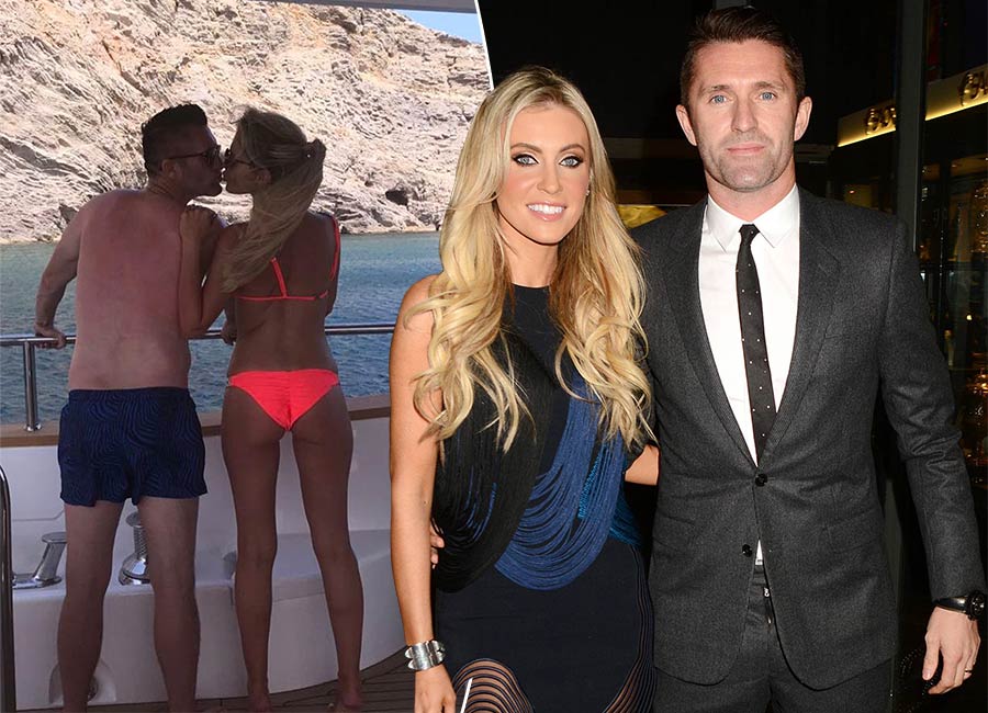 Robbie and Claudine Keane toast wedding anniversary with lavish Ibiza trip