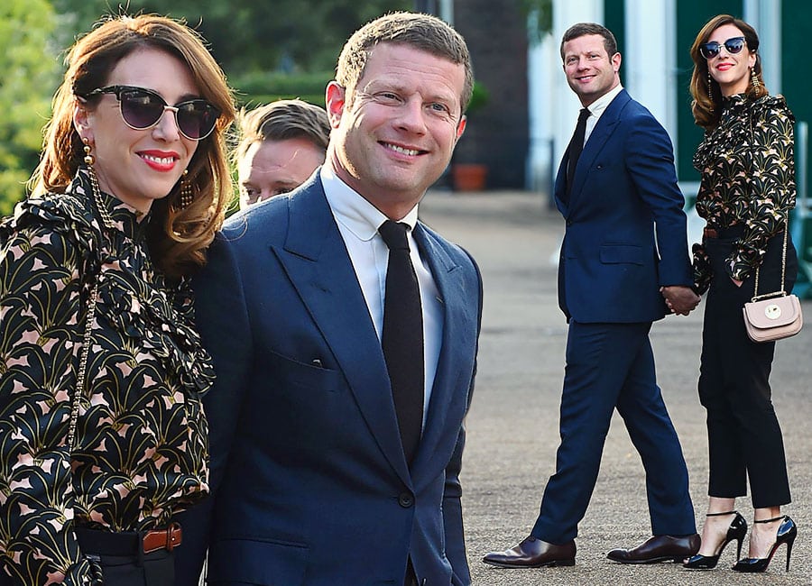 PICS: Dermot O'Leary makes rare appearance with his wife Dee