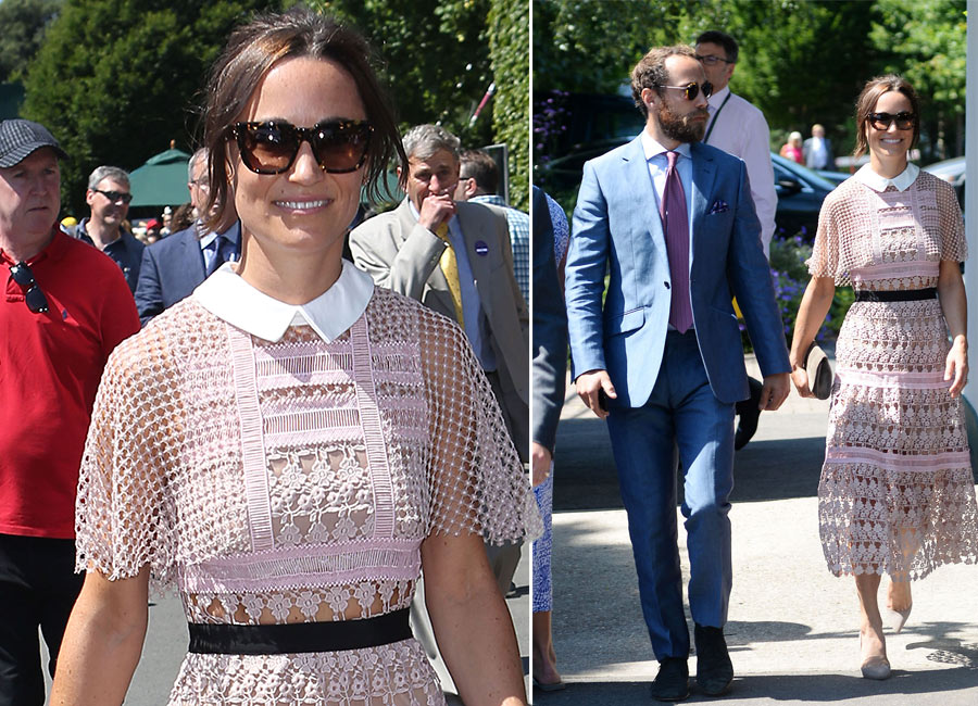 Pippa Middleton arrives without her husband at Wimbledon!