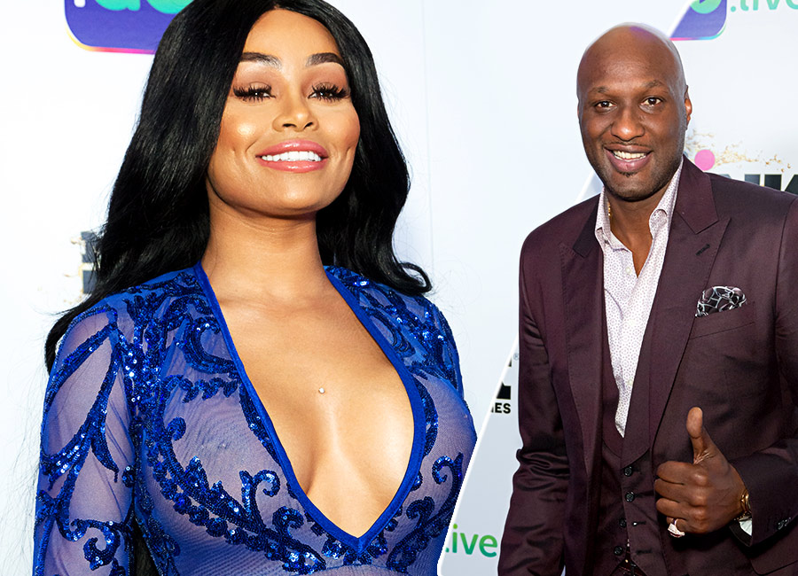 Blac Chyna steps out with Lamar Odom and Tyga in LA!