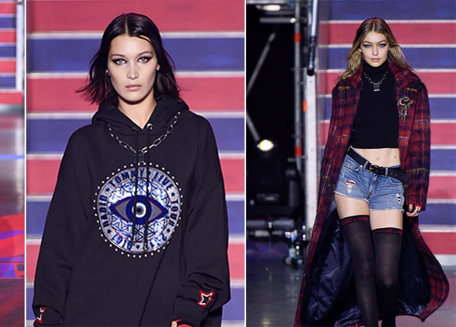 Tommy Hilfiger closed London fashion week with a bang thanks to Gigi Hadid