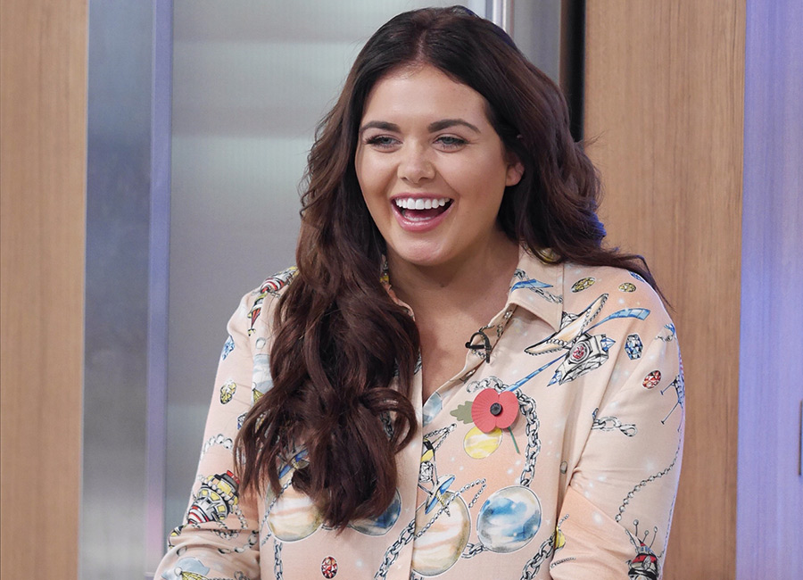 Everyone's saying the same hilarious thing about Scarlett Moffatt's dress