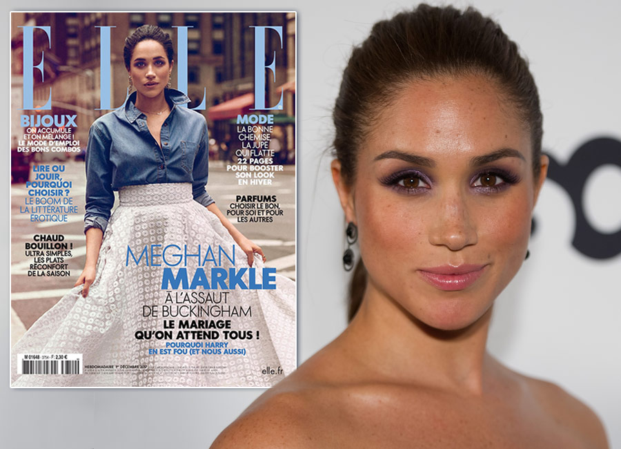 Did this top magazine airbrush Meghan Markle's freckles?