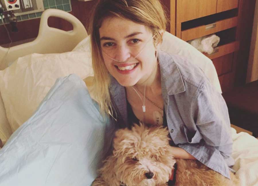 Orla Tinsley buoyed up by literary award after being forced to return to hospital