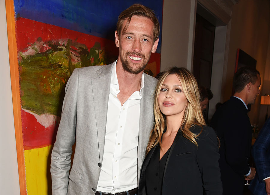 Abbey Clancy shares adorable photo of newborn son with his big sister