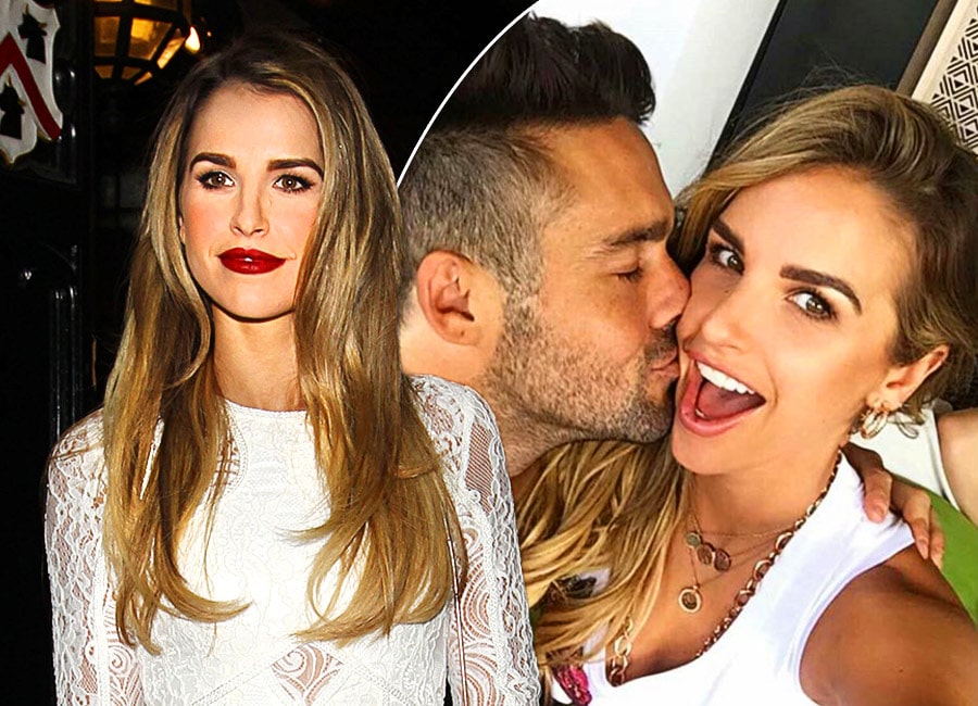 Vogue Williams and Spencer Matthews step out for first time since announcing engagement