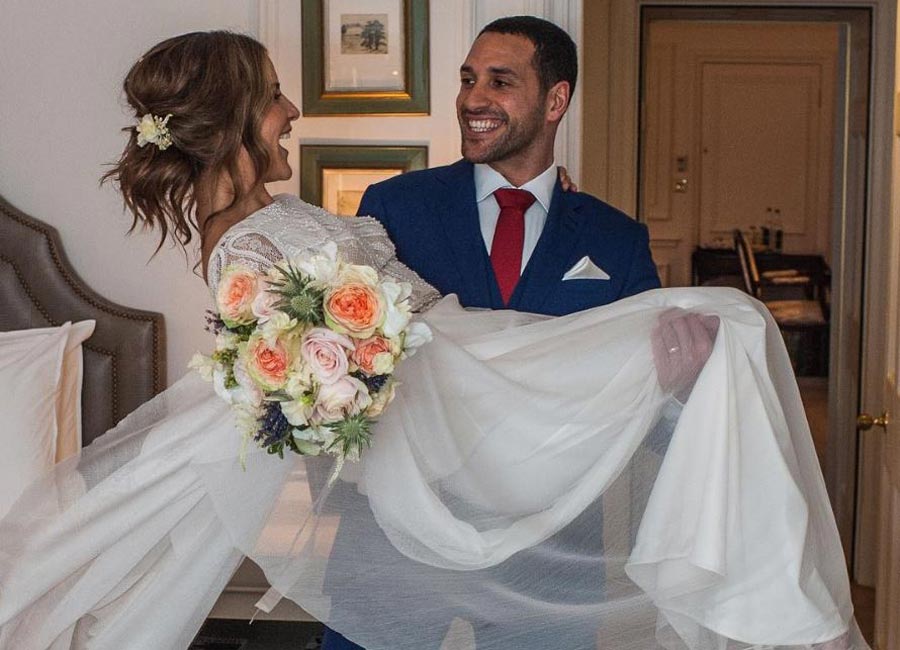 Amanda Byram celebrates second wedding anniversary with sweet post