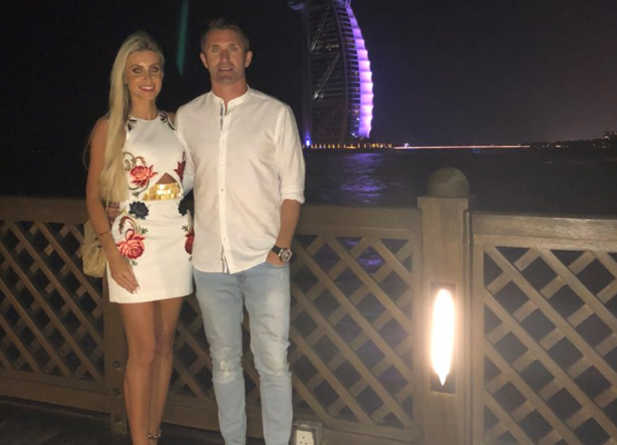 PICS: Claudine and Robbie Keane enjoy family holiday to Dubai