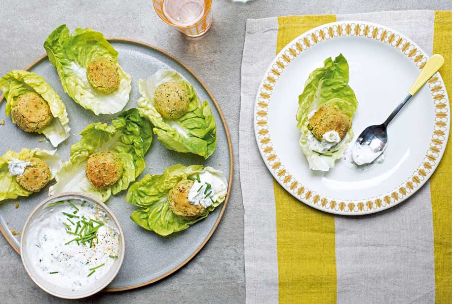 Recipe: These Pea and Spinach Falafels are perfect for summer