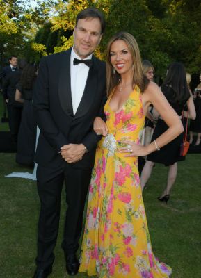 Jonathan Lourie (L) and Heather Kerzner. Pic: Getty