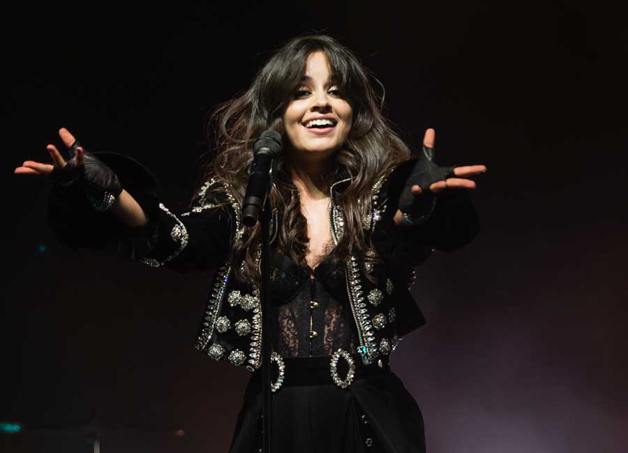 Camila Cabello gets all patriotic for Ireland during Croke Park gig last night