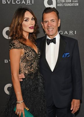 Nigora Whitehorn (L) and Duncan Bannatyne. Pic: Getty