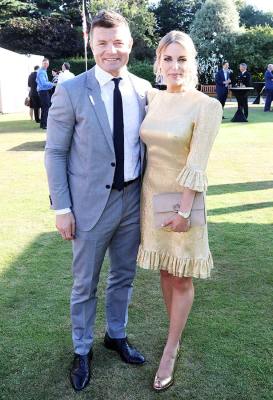 Brian O'Driscoll and Amy Huberman. Pic: Julien Behal