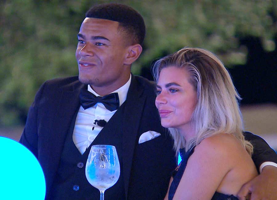 Wes Nelson and Megan Barton Hanson. Pic: Rex