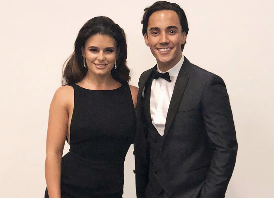 Jake Carter and Karen Byrne dazzle judging charity Strictly event