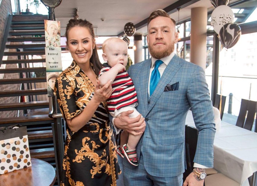 Dee Devlin shares first picture of baby girl Croia with Conor Jr
