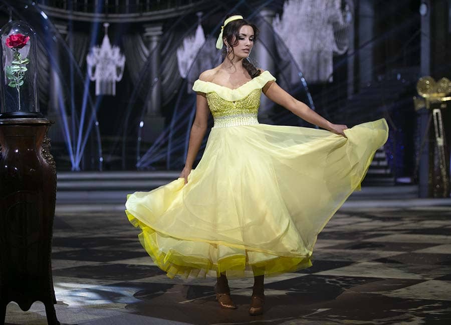 PICS: Holly Carpenter's DWTS movie week character was PERFECTION