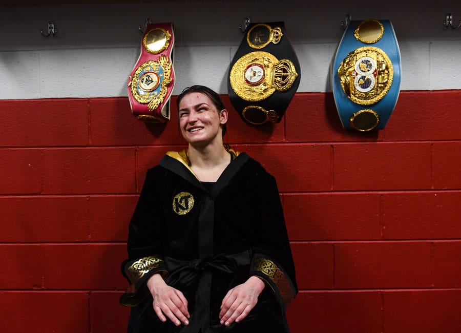 This picture from Katie Taylor's fight shows just how incredible she is
