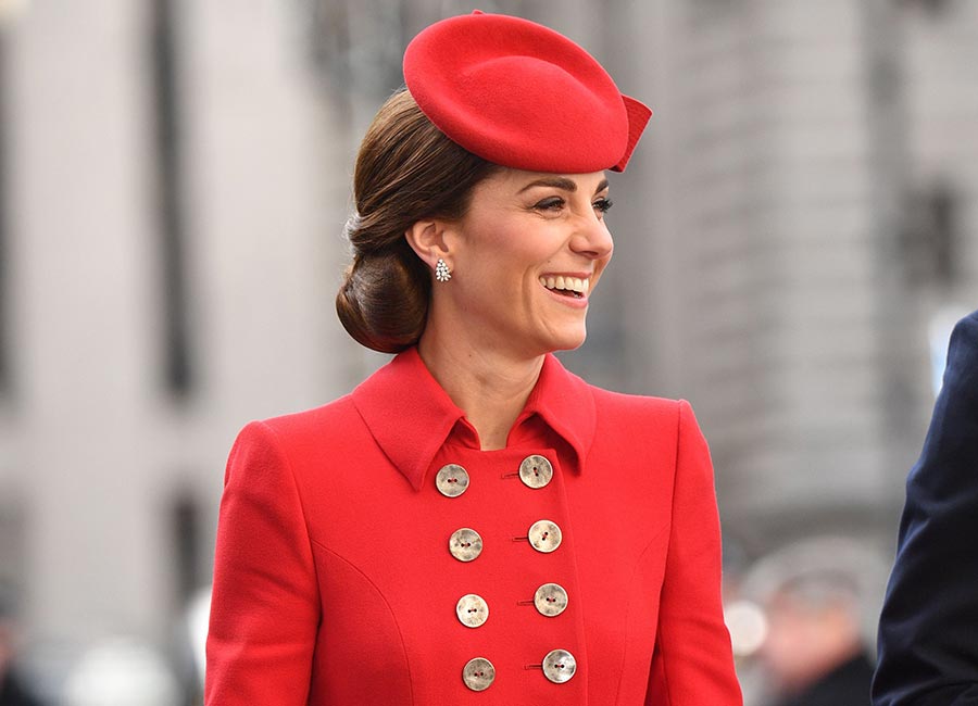 PICS: Kate joins Meghan and Prince Harry at Westminster Abbey for service