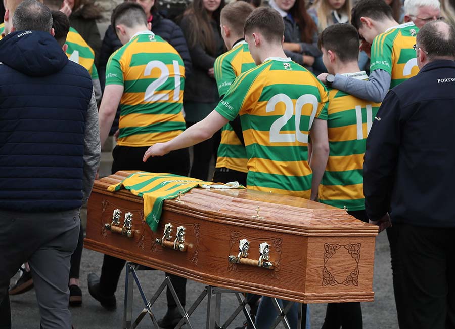 Tragic schoolboy Connor Currie remembered as a 'gem' at funeral mass in Tyrone