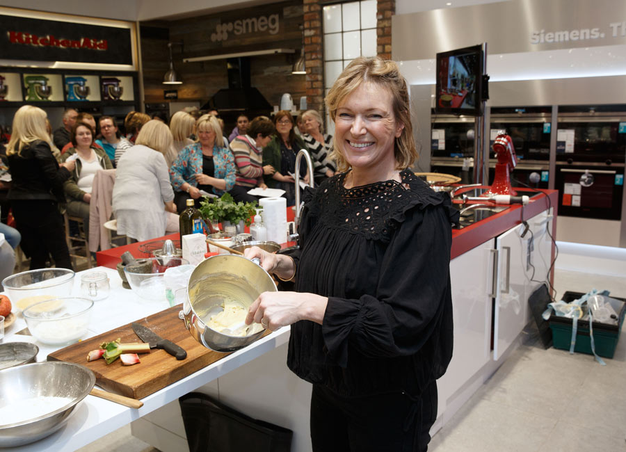 Rachel Allen served up a delicious 3-course Easter feast at our Harvey Norman event!