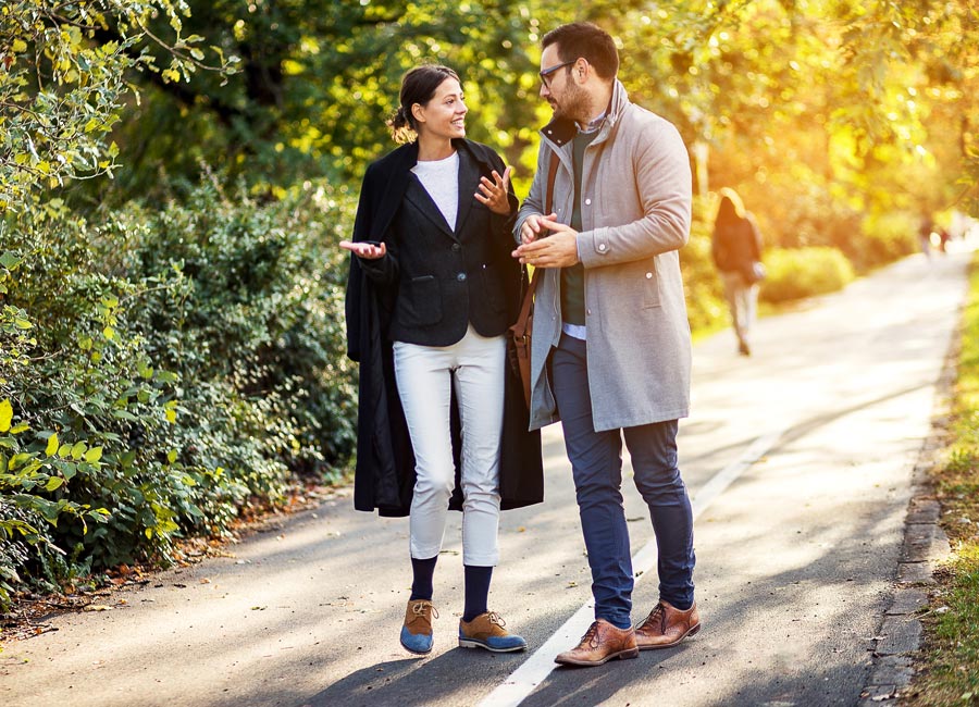 A daily 20 minute walk in the park can cut stress levels