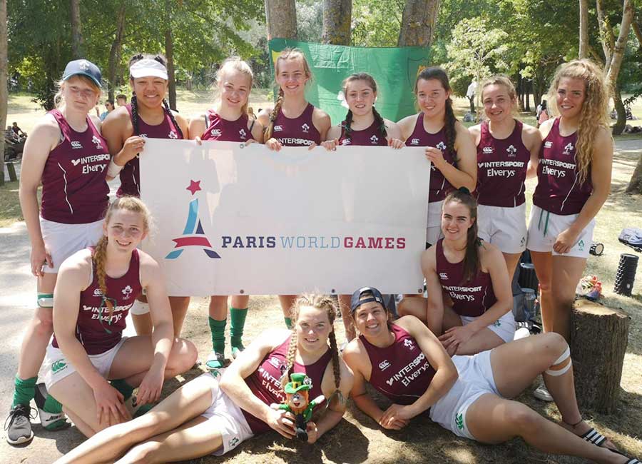 Irish Under 18s rugby team finish second at Paris World Games