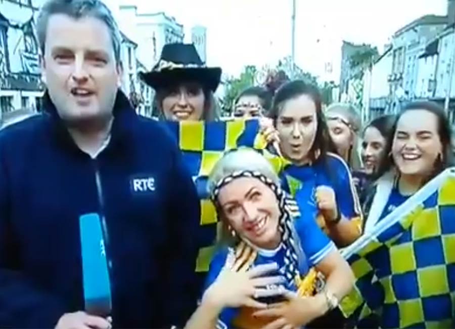 This Tipperary fan has us in stitches with her funny moves on camera