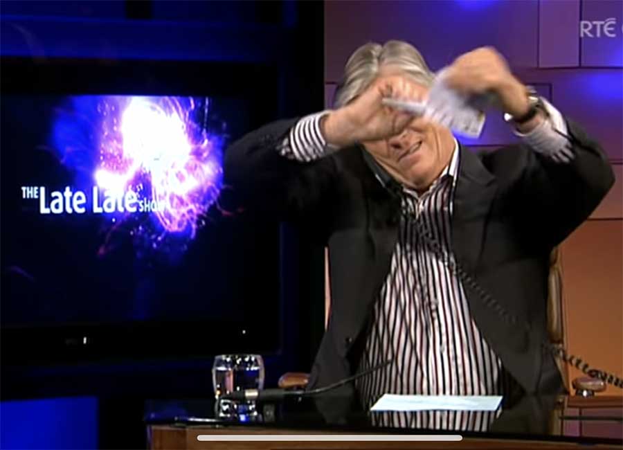 Do you remember... Pat Kenny ripping up Late Late Toy Show tickets live on air?