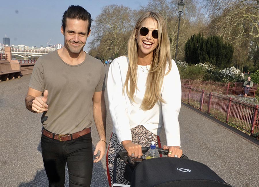 Vogue, Spencer and Theodore enjoy family time during a Marbella holiday