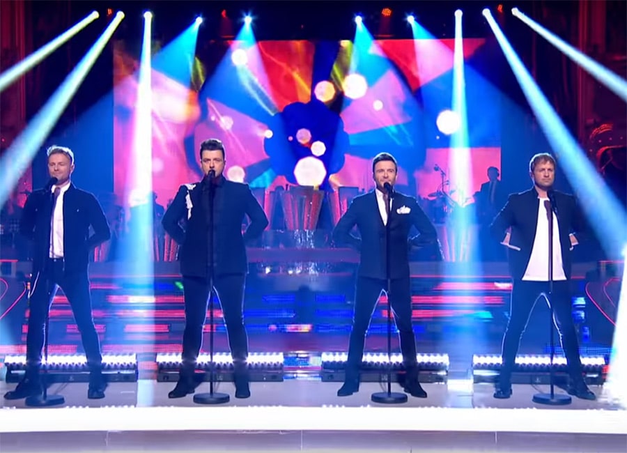 Westlife have fans in a world of their own after Strictly performance