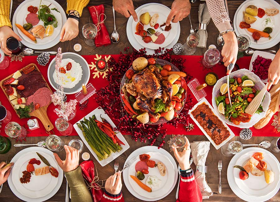 Ever wondered how many calories we actually consume on Christmas Day?