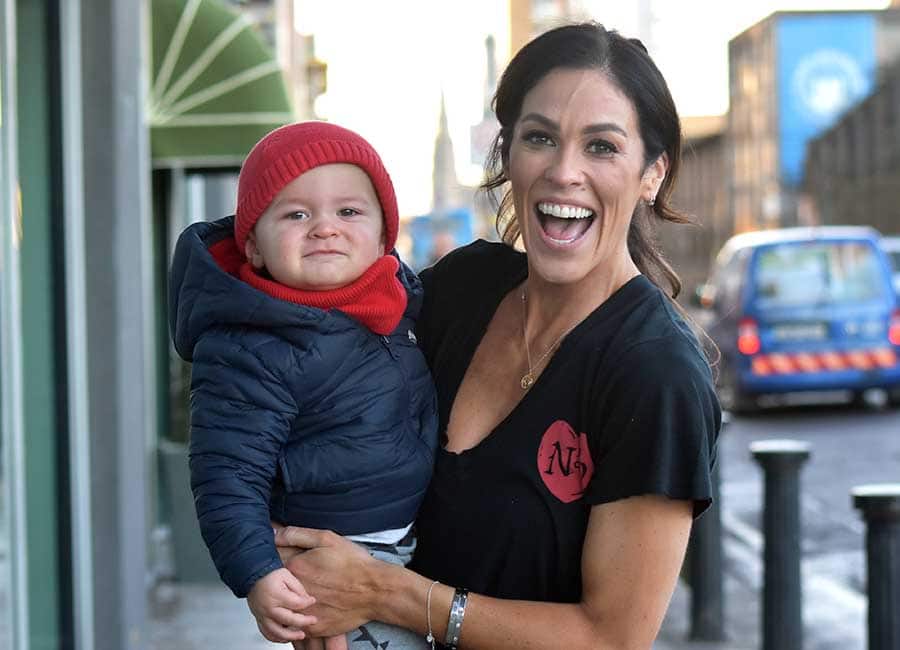 WATCH: Glenda Gilson's son makes TV debut as he crashes Ireland AM live