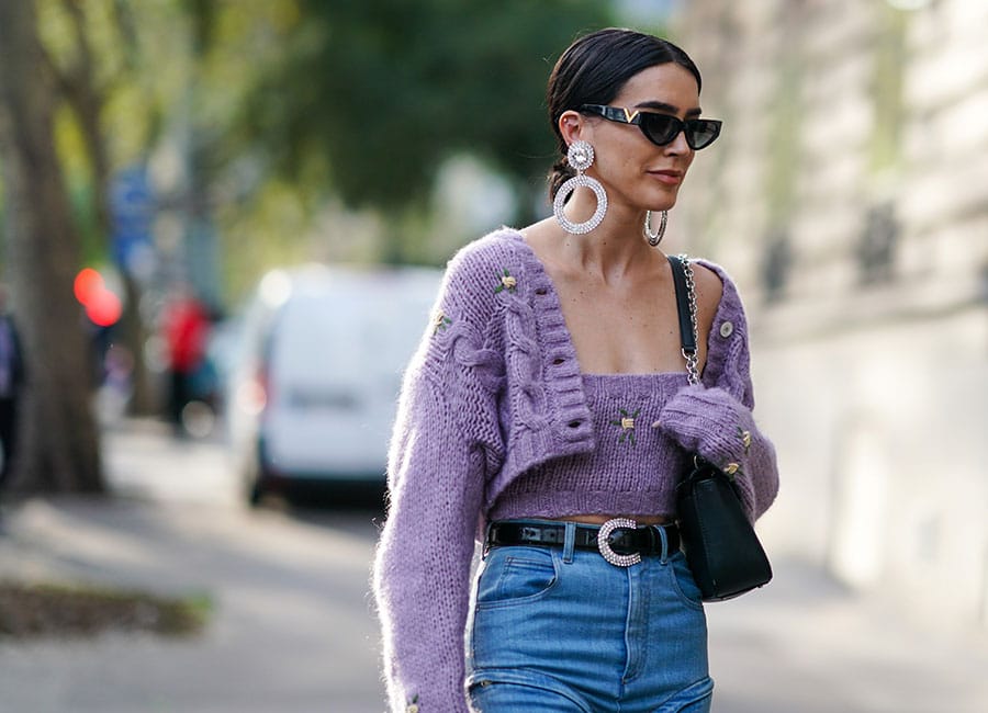 Lilac knitwear is trending: here's 13 sweet sweaters to shop now