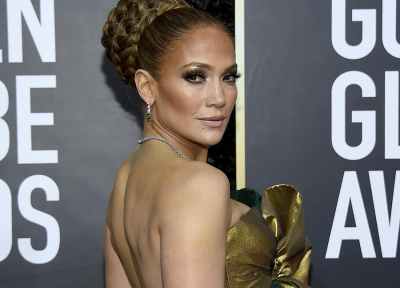 BEVERLY HILLS, CALIFORNIA - JANUARY 05: 77th ANNUAL GOLDEN GLOBE AWARDS -- Pictured: Jennifer Lopez arrives to the 77th Annual Golden Globe Awards held at the Beverly Hilton Hotel on January 5, 2020. -- (Photo by: Kevork Djansezian/NBC/NBCU Photo Bank via Getty Images)