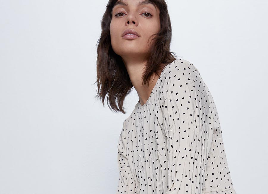 Get ready to go dotty again as THAT Zara dress is back in a new shade