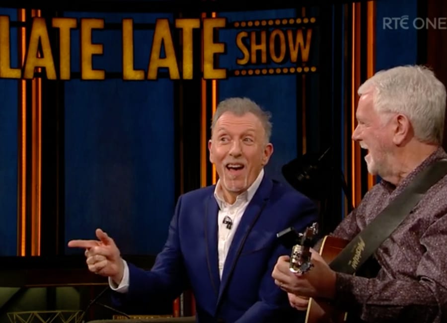 Viewers loved the performance of Rock and Roll Kids Pic: Late Late