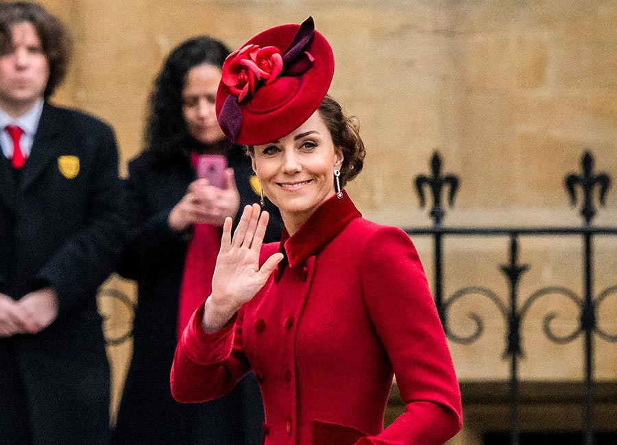 Kate Middleton narrowly avoids twinning with Meghan at service in recycled coat