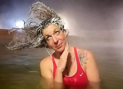 Hair-Freezing Contest