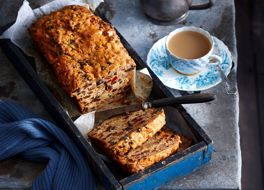 Pass away the time by baking this delicious fruit soda bread