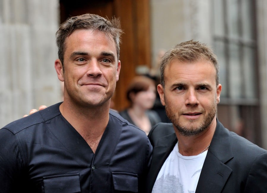 Gary Barlow and Robbie Williams have mini Take That reunion over video chat
