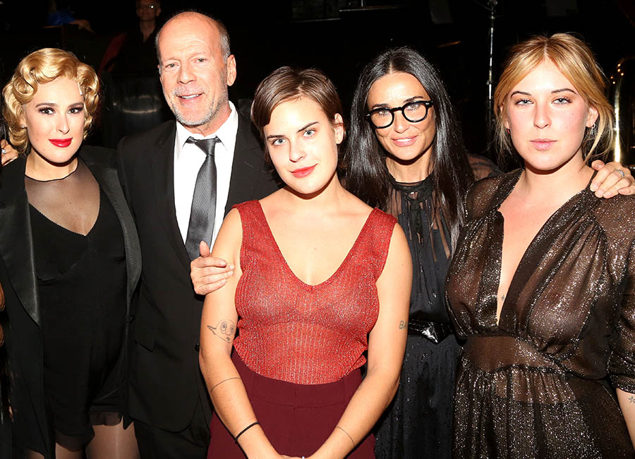 Bruce and Demi's youngest daughter's cute engagement proposal is caught on camera