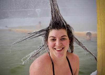 Hair-Freezing Contest