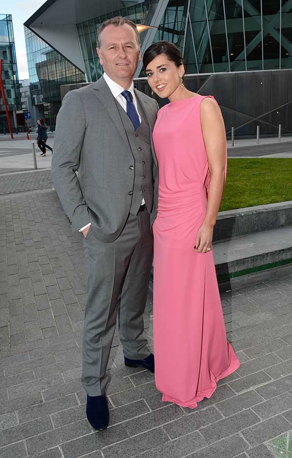 Dáithí Ó'Sé and Rita Talty Pic: G. McDonnell / Cathal Burke / VIPIRELAND.COM